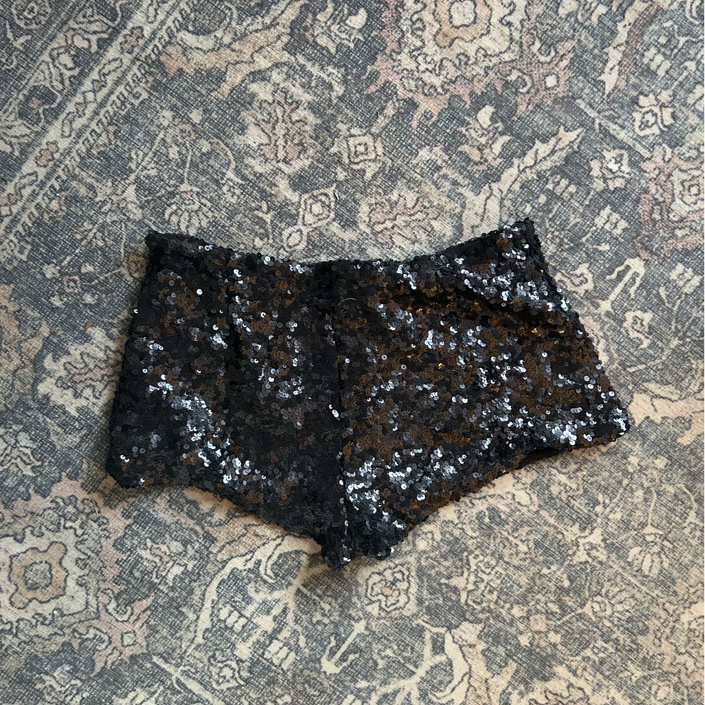 Lioness micro shorts sequin